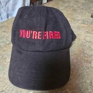 Authentic DONALD TRUMP NBC THE APPRENTICE "You're Fired" CAP